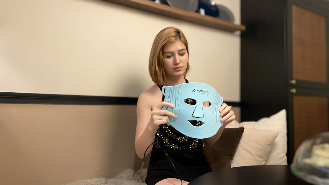 How I Transformed My Skin with faradbeauty LuxeGlow LED Light Therapy Mask in 30 Days