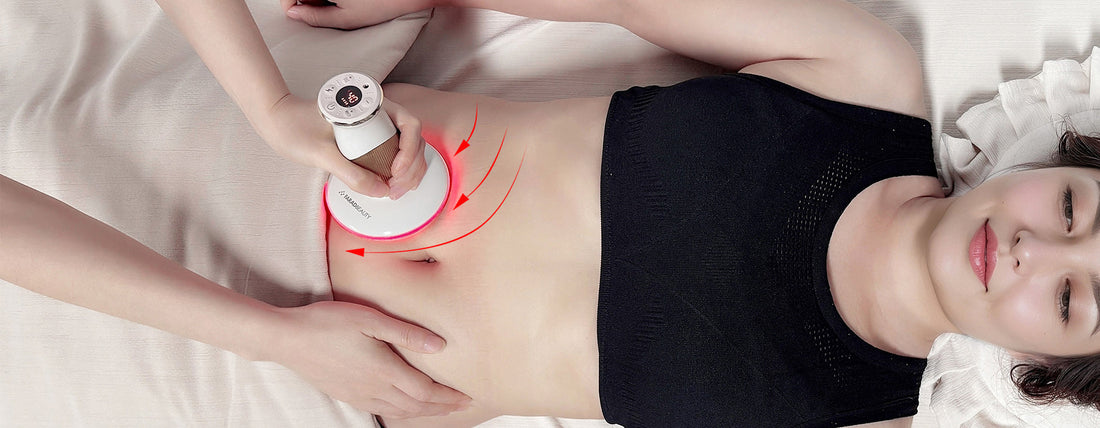 The Professional's Choice for Lymphatic Drainage & Body Sculpting: The Faradbeauty Heated Brush – Enhance Your Manual Skills!