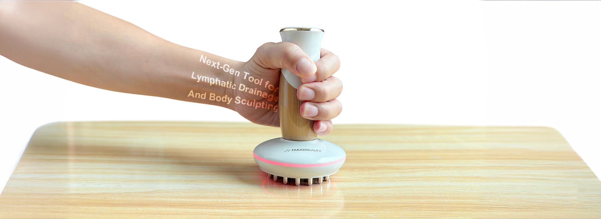 lymphatic drainage and sculpting brush