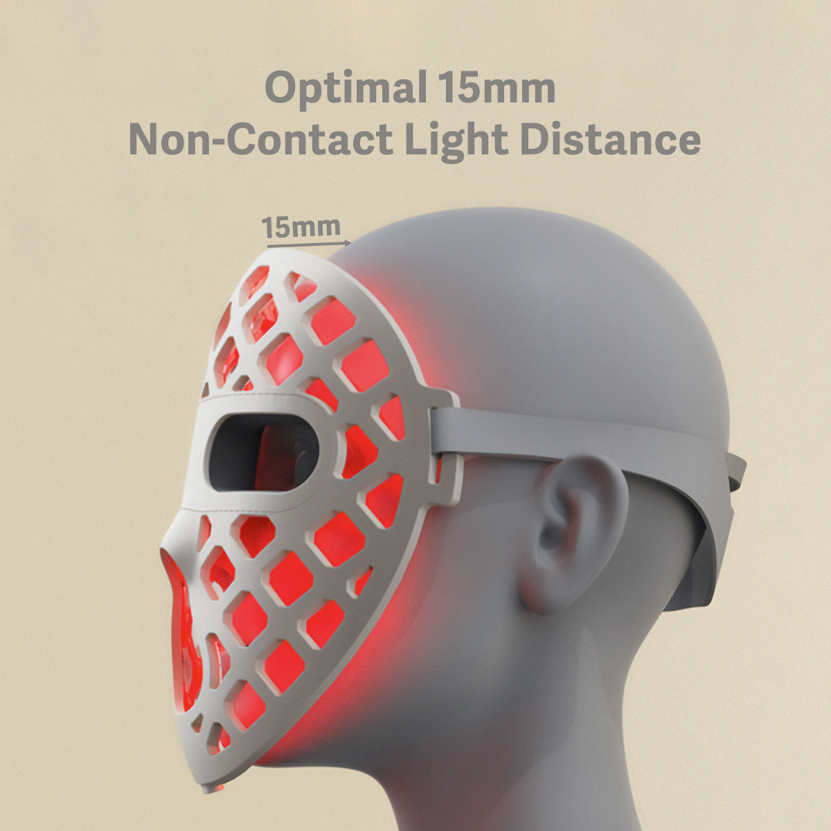 Non-contact LED mask