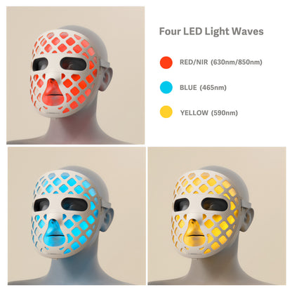 Customizable LED light mask