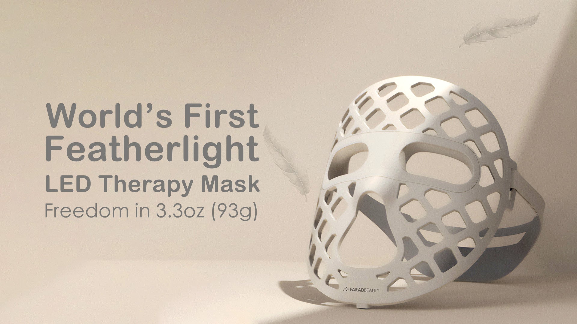 Φόρτωση βίντεο: 2024 FaradBeauty LuxeHalo LED Light Therapy Mask