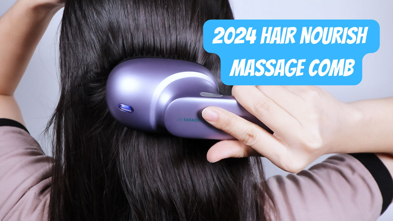 Загрузить видео: hair nourish massage comb